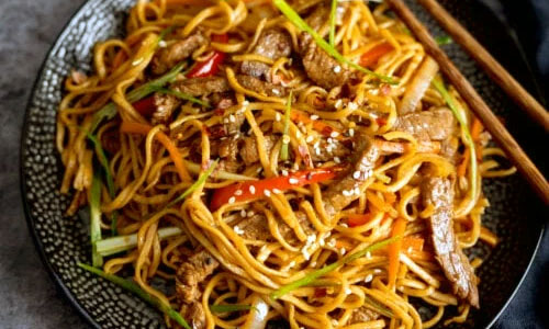 Teriyaki Noodle Plate